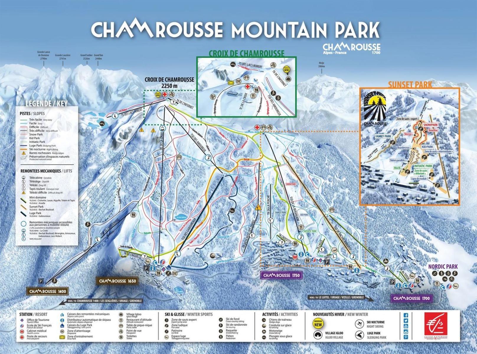 Le Flocon-Studio Cabine-Balcon 4-6 Pers A 100M Des Pistes Chamrousse Luaran gambar